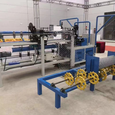 9.5kw 2.0m 1.4mm Fully Automatic Chain Link Fence Machine