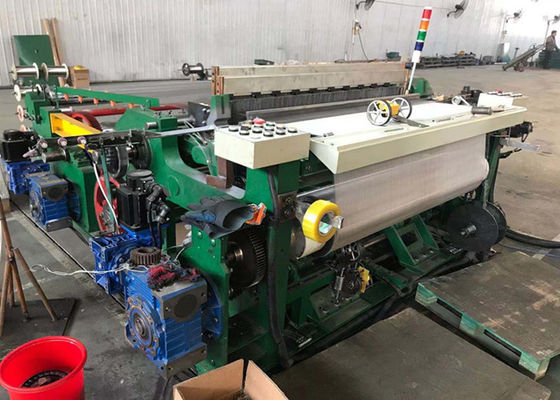 Cnc Taking Up 2000mm Stainless Wire Mesh Weaving Machine